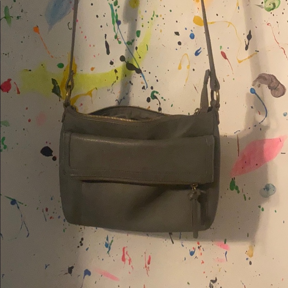 Grey purse